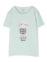 Woolrich Kids t-shirt à imprimé graphique - Vert - thumbnail