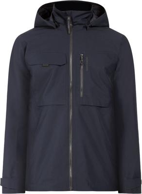 Didriksons Aston Regenjas Heren Dark Night Blue XL