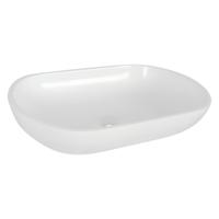 Differnz Ovalo waskom polybeton | wit | 54 x 34 x 12 cm