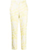 Paule Ka pantalon droit en jacquard - Jaune