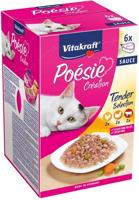 Poesie multipack sauce 6x85g - Vitakraft