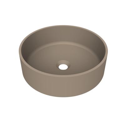 Arcqua Case waskom - rond - 40cm - mat truffel WAS807267