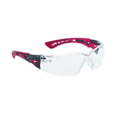 Bollé ruimzichtbril - Rush+ RUSHPPSI - 27 gr - platinum coating - zwart/rood