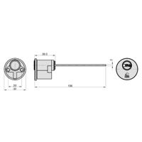 Basi VB5041-0000-0020 Buitencilinder