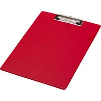 Q-CONNECT klemplaat, PP, ft A4, rood