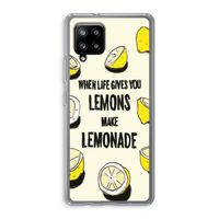 Lemonade: Samsung Galaxy A42 5G Transparant Hoesje Lemonade: Samsung Galaxy A42 5G Transparant Hoesje