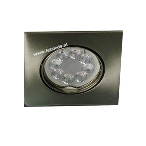 Slimme LED spot RGBW kantelbaar GU10 4Watt vierkant MiBoxer-MiLight