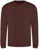 Just Cool JH030 AWDis Sweat - Chocolate Fudge Brownie - XS