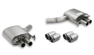 Remus uitlaat passend voor (Axle-Back System) Audi RS4/RS5 - Zilver / Carbon 0470170500LR004683CR