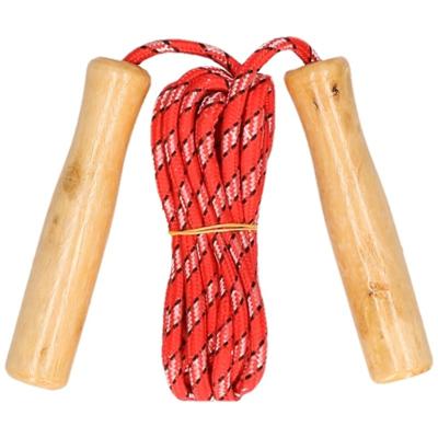 Benson Springtouw - rood - houten handvatten - 236 cm - buitenspeelgoed