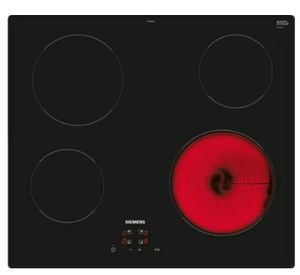 Siemens iQ100 ET61RBEB8E kookplaat Zwart Ingebouwd 60 cm Keramisch 4 zone(s)