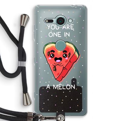 One In A Melon: Sony Xperia XZ2 Compact Transparant Hoesje met koord
