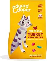 Cat adult dry turkey/chicken 325g - Edgard en cooper