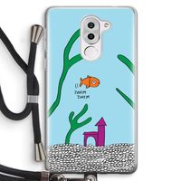 Aquarium: Honor 6X Transparant Hoesje met koord