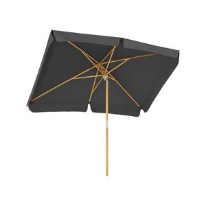 Opvouwbare parasol voor balkon, Grijs / 3 X 2 M