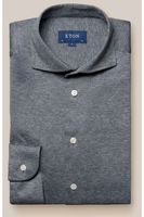 ETON Slim Fit Jersey shirt , Effen - thumbnail