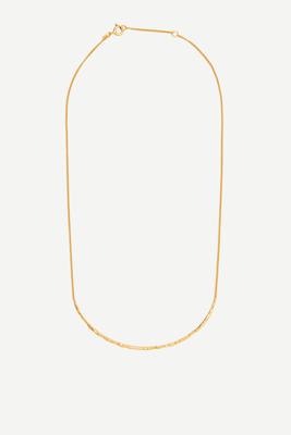 Wouters & Hendrix ketting Organische Tak NSC096 gold plated