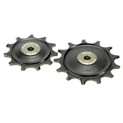 ENDURO BEARINGS Jockey wheel set xd-15 - shimano grx - 11 speed 1x - black