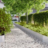 VidaXL Gazonranden 20 st 25x103 cm gegalvaniseerd staal