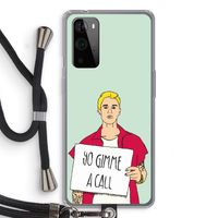 Gimme a call: OnePlus 9 Pro Transparant Hoesje met koord