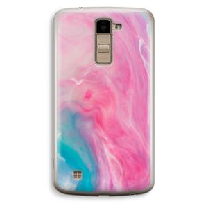 Roze explosie: LG K10 (2016) Transparant Hoesje
