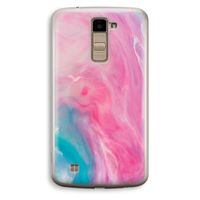 Roze explosie: LG K10 (2016) Transparant Hoesje