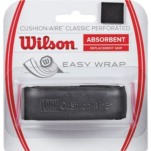 Wilson Cushion Aire Perforated Basisgrip Zwart