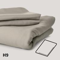Dommelin Dommelin Topper Hoeslaken Uni Satijn 600TC 725 Parel 140x220/9