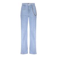 Frankie & Liberty Zomer jeans broek - wide leg meisjes - licht blauw - Attitude