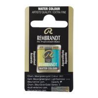 Rembrandt Aquarelverf Napje - Kameleon Blauw/Groen/Goud #863