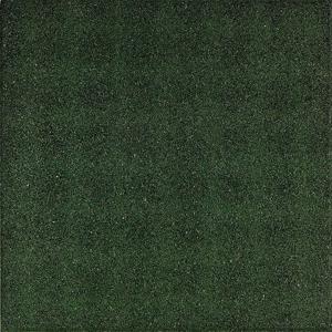 2 stuks! Rubbertegel groen 50x50x3 cm - Gardenlux