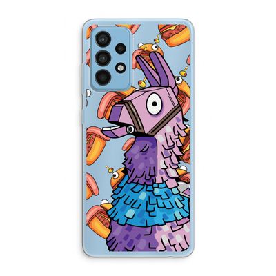 Loot Burger: Samsung Galaxy A52 Transparant Hoesje