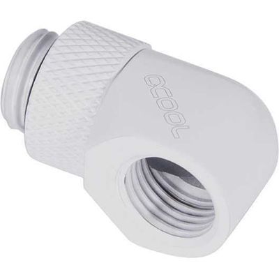 Alphacool Eiszapfen L-connector rotatable G1/4 AG to G1/4 IG verbinding