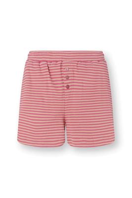 Pip Studio Bobi Korte Broek Little Sumo Stripe Roze L