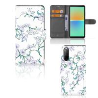 Sony Xperia 10 IV Uniek Hoesje Blossom White Sony Xperia 10 IV Uniek Hoesje Blossom White
