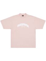 Balenciaga t-shirt à logo imprimé - Rose