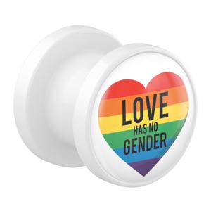 Tunnel met Pride! design Acryl Tunnels & Plugs