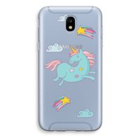 Vliegende eenhoorn: Samsung Galaxy J5 (2017) Transparant Hoesje