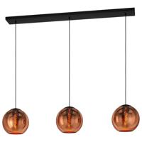 Stars of Light Eettafel hanglamp Cordoba met roodkoper glas 390095