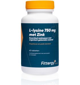 L-Lysine 750mg met zink