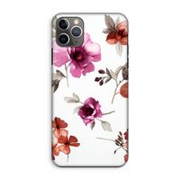 Geschilderde bloemen: iPhone 11 Pro Max Tough Case