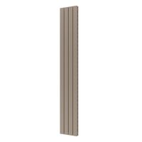 Plieger Designradiator Cavallino Retto Dubbel 905 Watt Middenaansluiting 200x29,8 cm Zandsteen