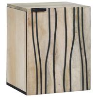 Wastafelkast met plank Bruin en zwart 38 x 33.5 x 48 cm