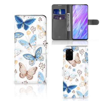 Telefoonhoesje | Met pasjeshouder | voor Samsung Galaxy S20 Plus Vlinder