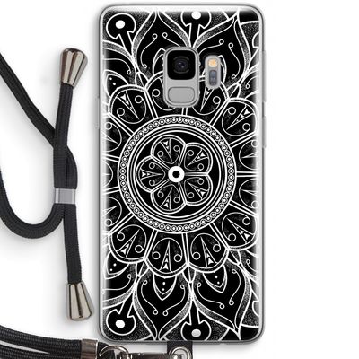 Roses Are Red: Samsung Galaxy S9 Transparant Hoesje met koord