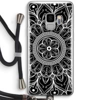 Roses Are Red: Samsung Galaxy S9 Transparant Hoesje met koord