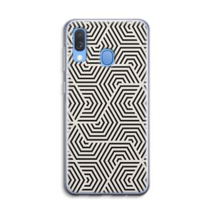 Magic pattern: Samsung Galaxy A40 Transparant Hoesje