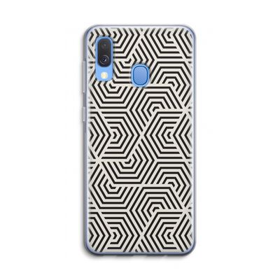 Magic pattern: Samsung Galaxy A40 Transparant Hoesje