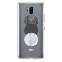 Marmeren cirkels: LG G7 Thinq Transparant Hoesje