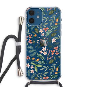 Sweet little flowers: iPhone 12 Transparant Hoesje met koord